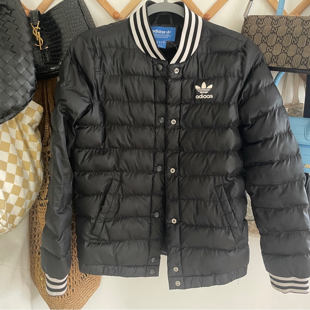 Adidas | puffy bomber jacket